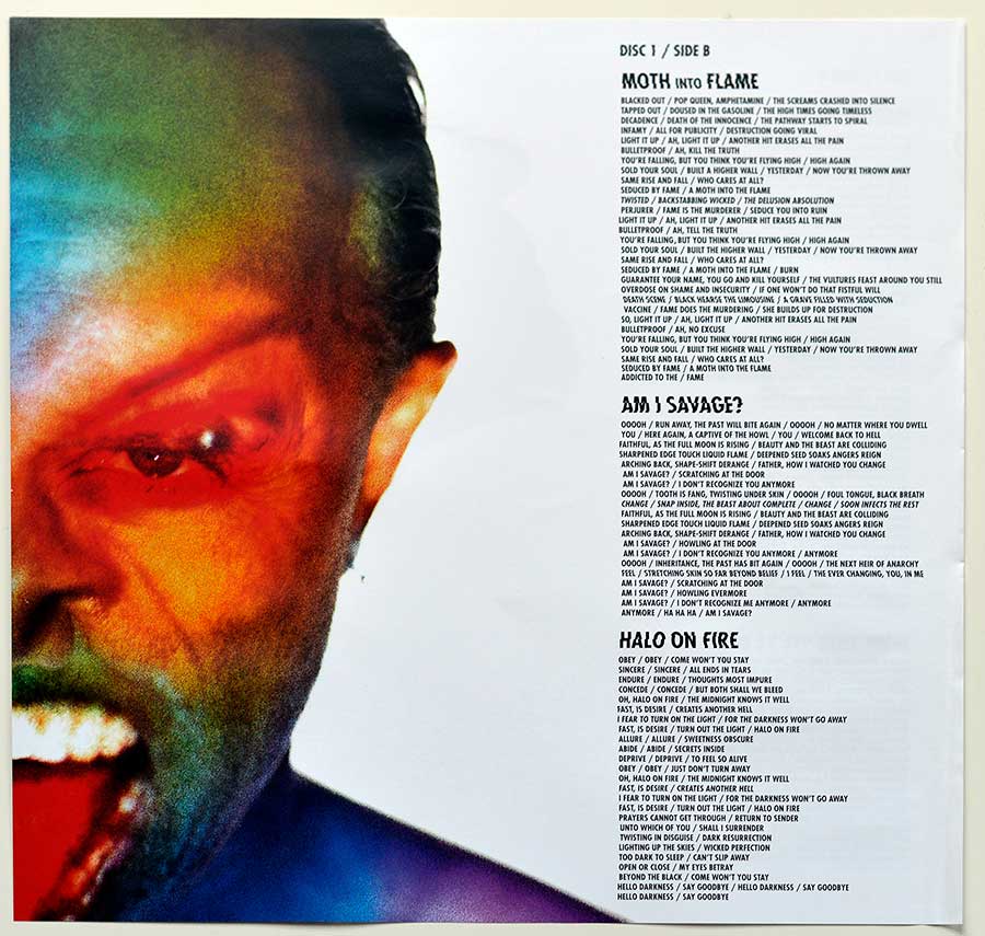 Photo of the custom inner sleeve  METALLICA - Hardwired to Self Destruct ( Blackened Records ) 