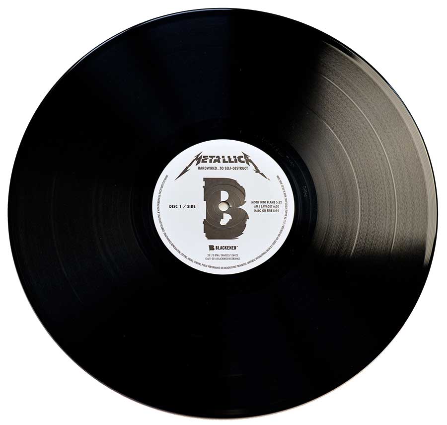 Photo of Side Two: of METALLICA - Hardwired to Self Destruct ( Blackened Records ) 