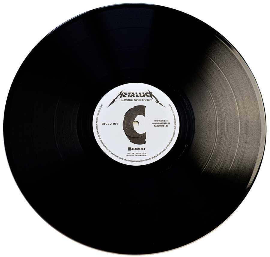 Photo of Side Three: of METALLICA - Hardwired to Self Destruct ( Blackened Records ) 