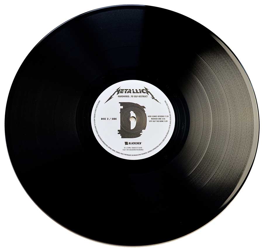 Photo of Side Four: of METALLICA - Hardwired to Self Destruct ( Blackened Records ) 