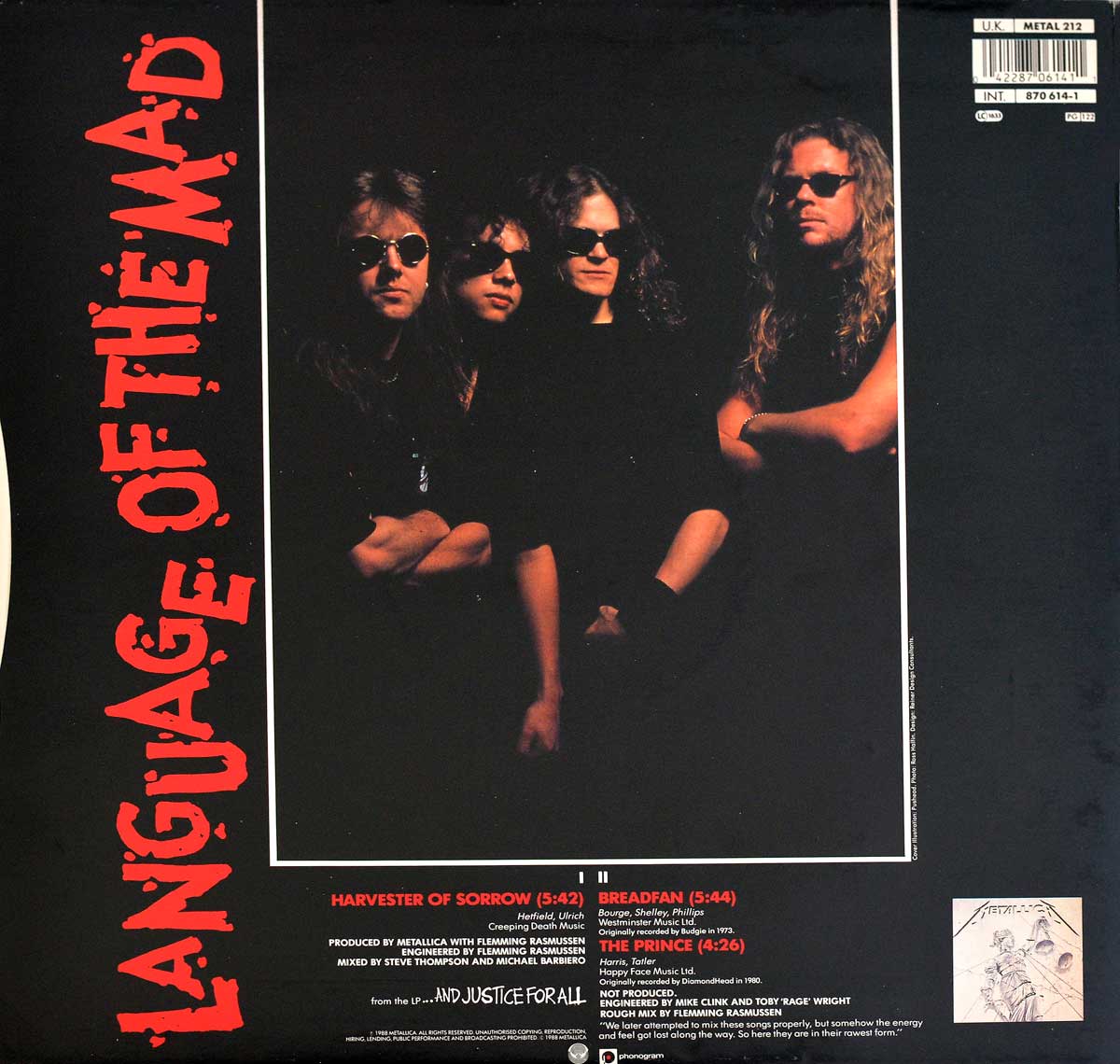High Resolution Photo #11 metallica harvester sorrow