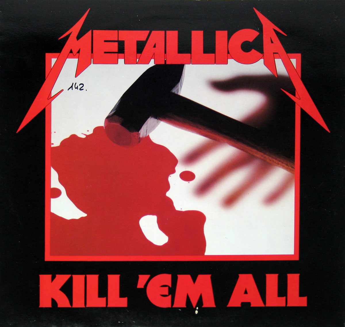High Resolution Photo METALLICA KILL EM ALL England UK1 Vinyl Record