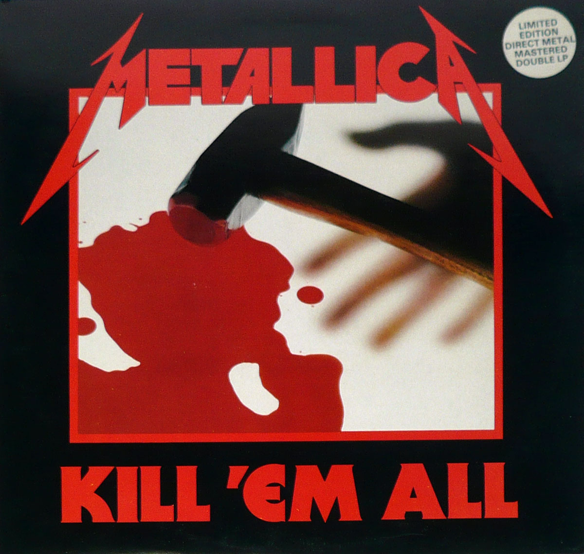 High Resolution Photo of METALLICA KILL EM ALL England Audiophile DMM 