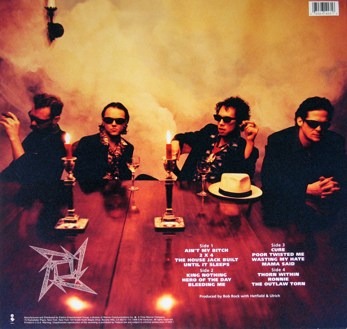 High Resolution Photo of Metallica Load 2LP 