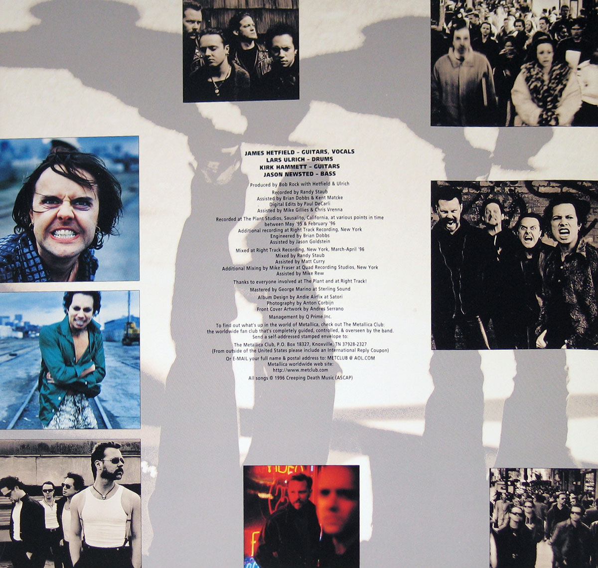 High Resolution Photo of Metallica Load 2LP 