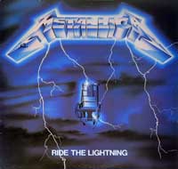 METALLICA - Ride The Lightning 