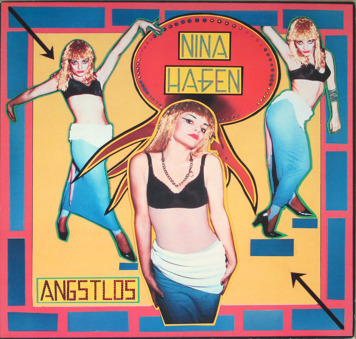 Album Front cover Photo of Nina Hagen Angstlos https://vinyl-records.nl/