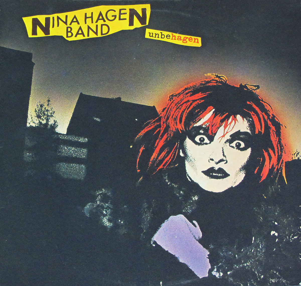 NINA HAGEN BAND UNBEHAGEN incL Booklet 12" LP VINYL