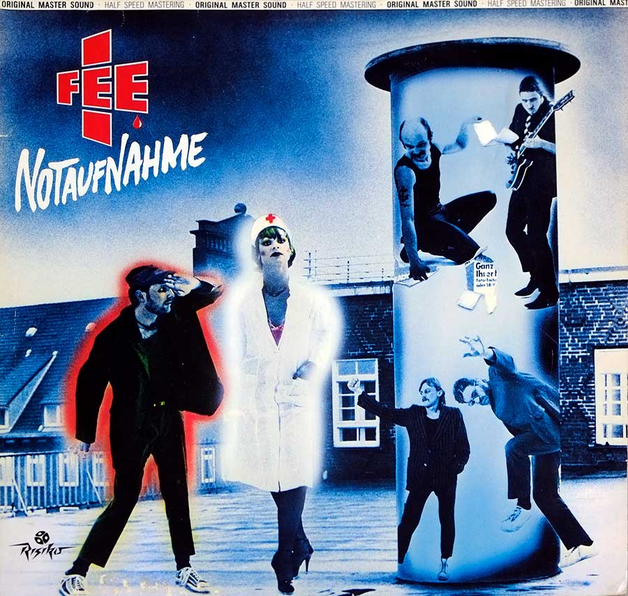 FEE - Notaufnahme Lyrics Sleeve Half-Speed Master 12" LP Vinyl Album front cover https://vinyl-records.nl