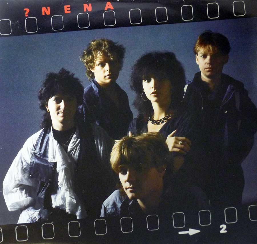 NENA ? Fragezeichen (Question Mark) 12" Vinyl LP Album front cover https://vinyl-records.nl
