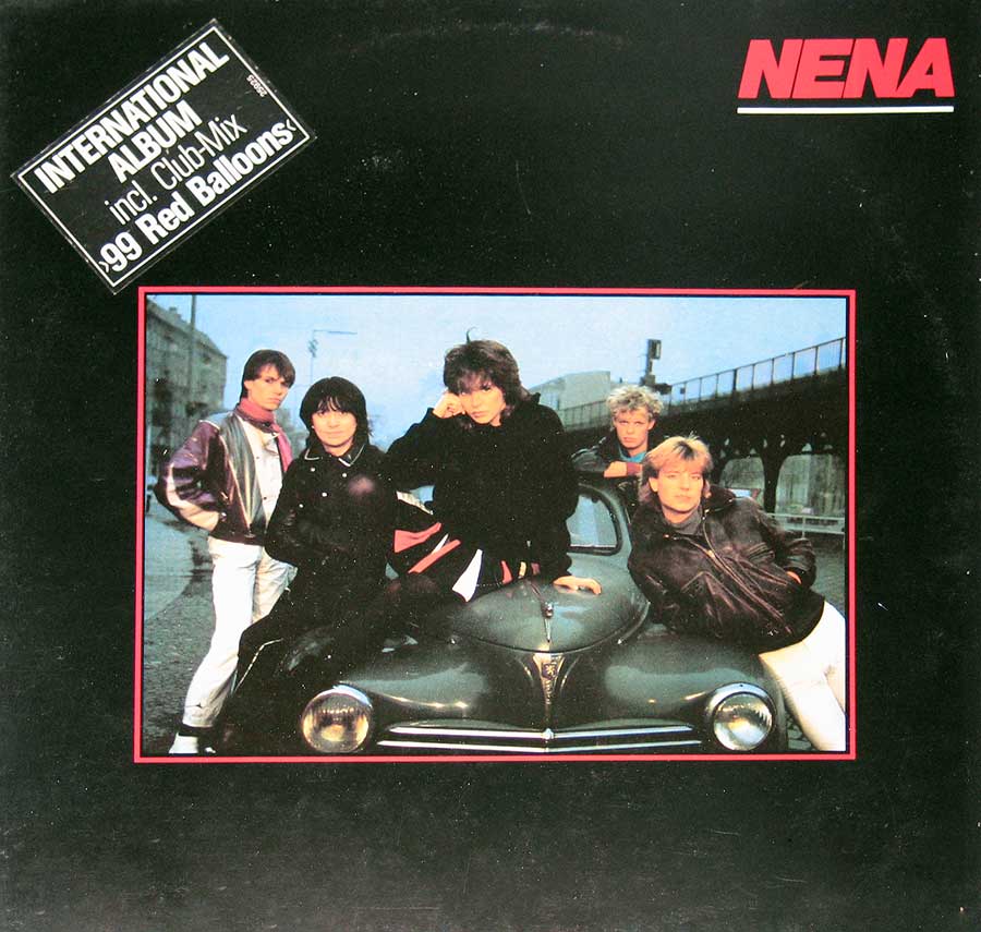 NENA - Self-Titled 99 Red Balloons Club-Remix International Version 12" Vinyl Lp Album front cover https://vinyl-records.nl