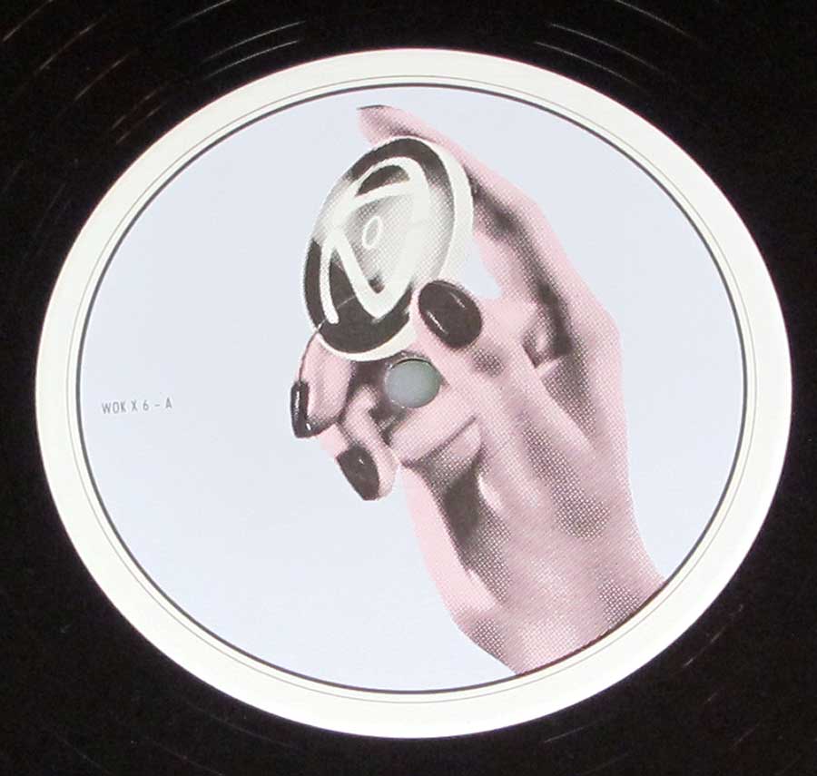Close up of Side One record's label ART OF NOISE - Feat Duane Eddy - Peter Gunn Extended Version 12" MAXI-SINGLE VINYL
