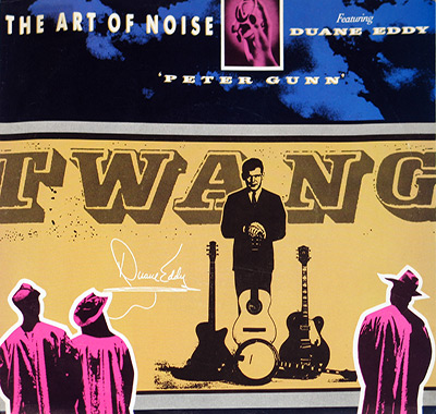 ART OF NOISE - Peter Gunn Promo Disc  album front cover vinyl record