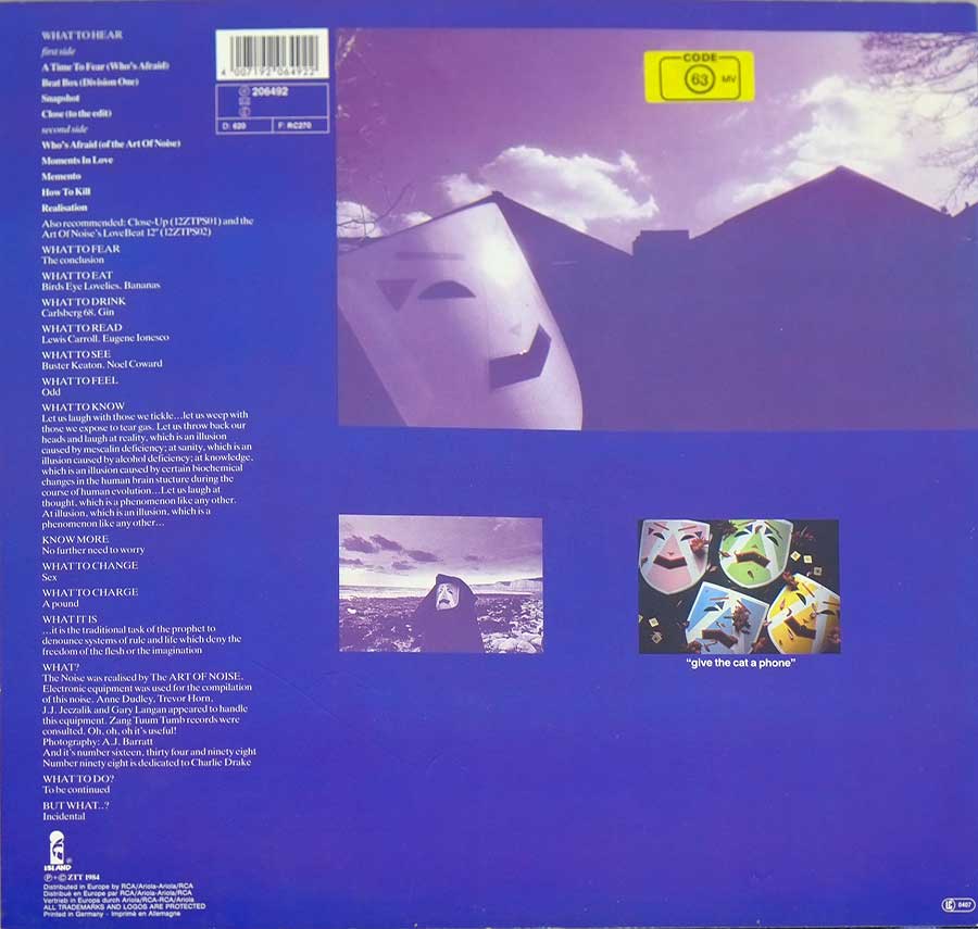 Who's Afraid of the Art of Noise"