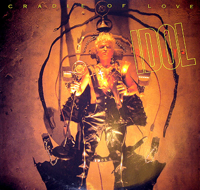 BILLY IDOL - Cradle of Love album front cover vinyl record