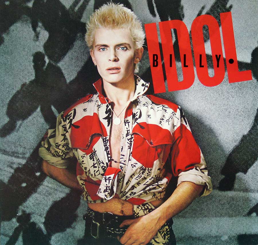 BILLY IDOL - Billy Idol Self-titled 12" Vinyl LP Album
 front cover https://vinyl-records.nl