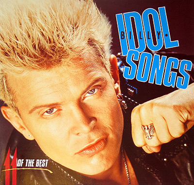 BILLY IDOL - Songs 11 of the Best album front cover vinyl record