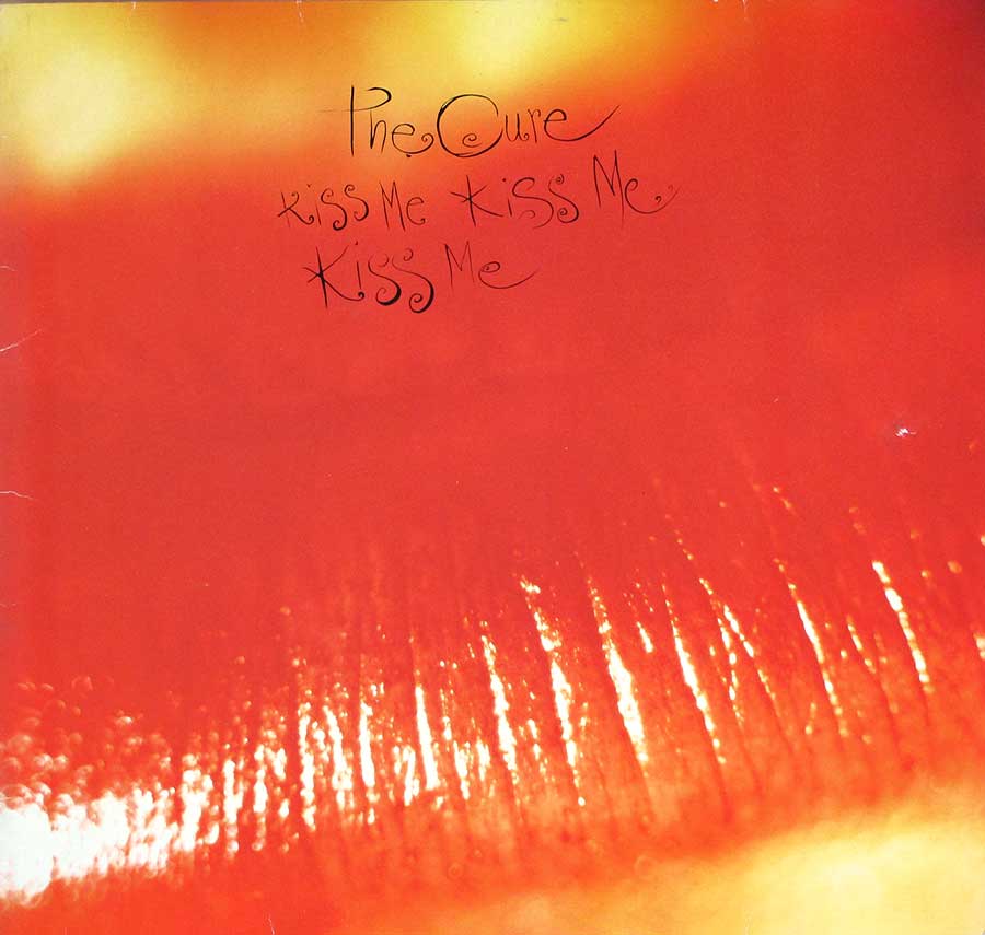 THE CURE - Kiss Me Kiss Me Kiss Me 2LP Vinyl Album front cover https://vinyl-records.nl