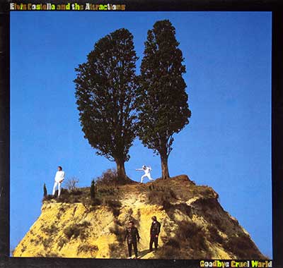 Thumbnail of ELVIS COSTELLO & THE ATTRACTIONS - Goodbye Cruel World w/Daryl Hall 12" Vinyl LP Album front cover