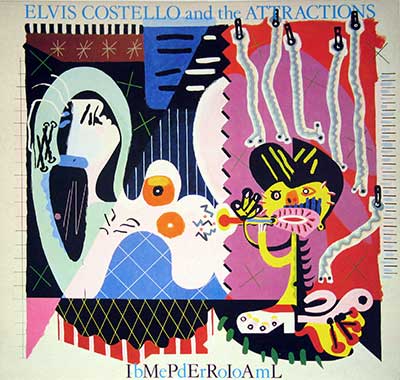 Thumbnail of ELVIS COSTELLO & THE ATTRACTIONS - ibMePdErRoIoAmL (imperial Bedroom) 12" Vinyl LP Album front cover