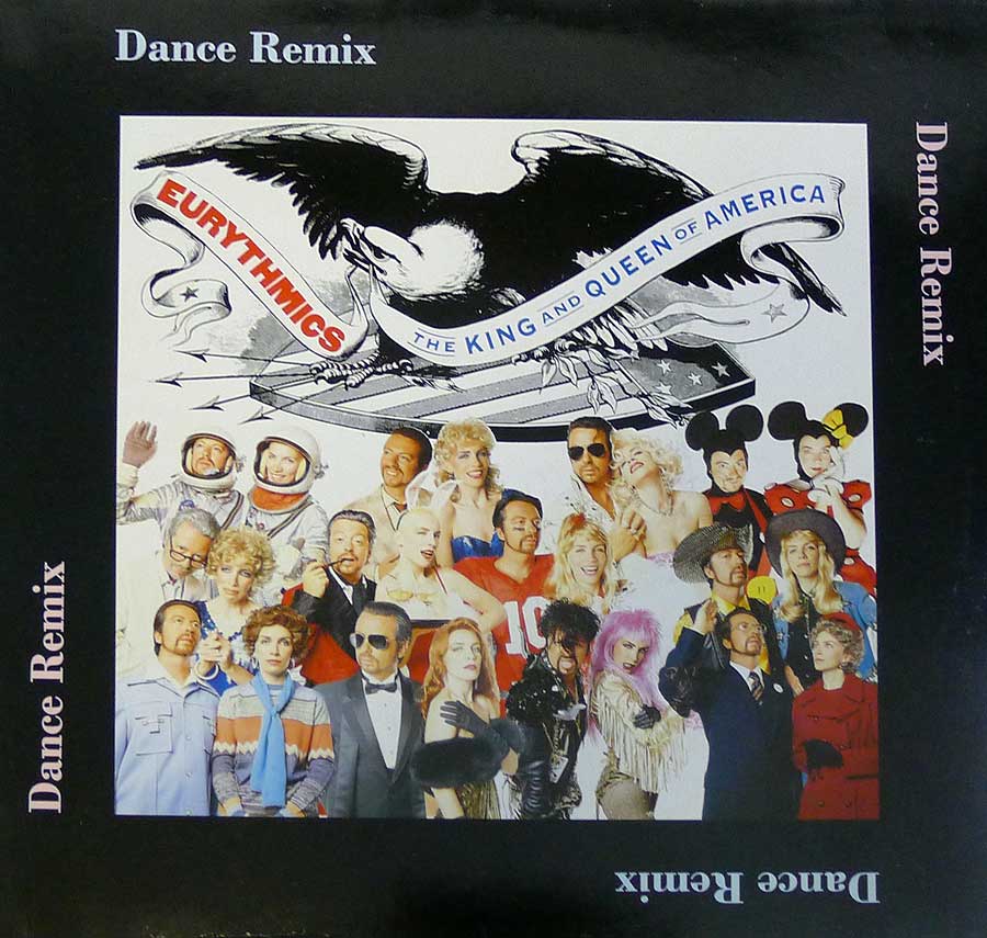 EURYTHMICS - The King And Queen Of America 12" Vinyl Maxi front cover https://vinyl-records.nl