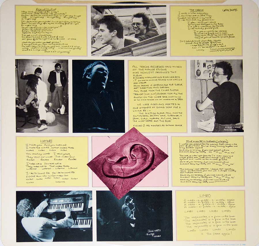 High Resolution Photo #4 ischer-Z Going Deaf For a Living Vinyl Record