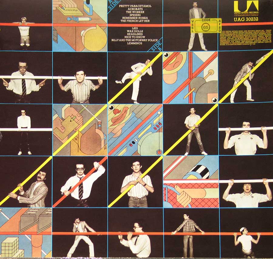 High Resolution Photo #2  Fischer-Z Word Salad Vinyl Record