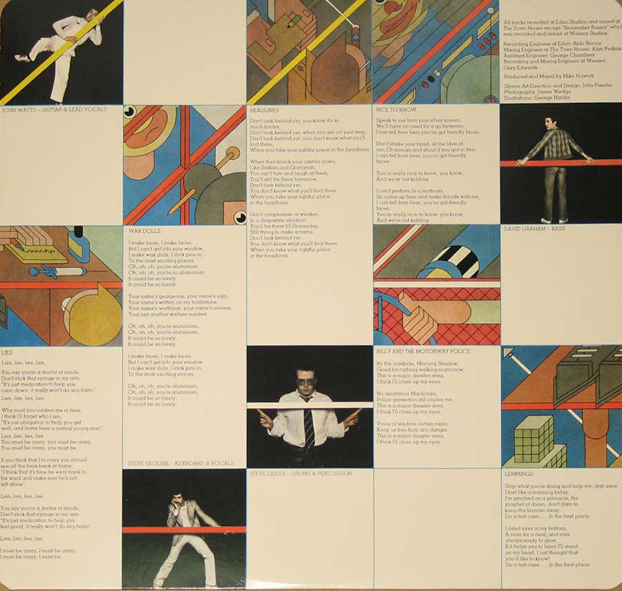 High Resolution Photo #3 Fischer-Z Word Salad Vinyl Record