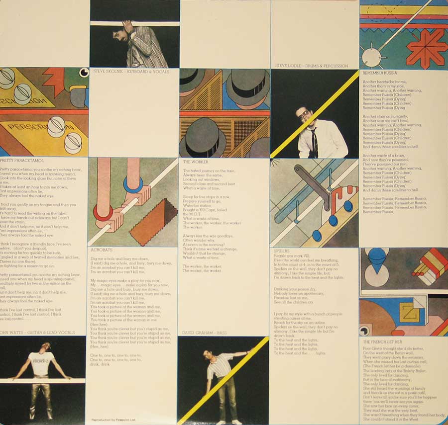 High Resolution Photo #4 Fischer-Z Word Salad Vinyl Record