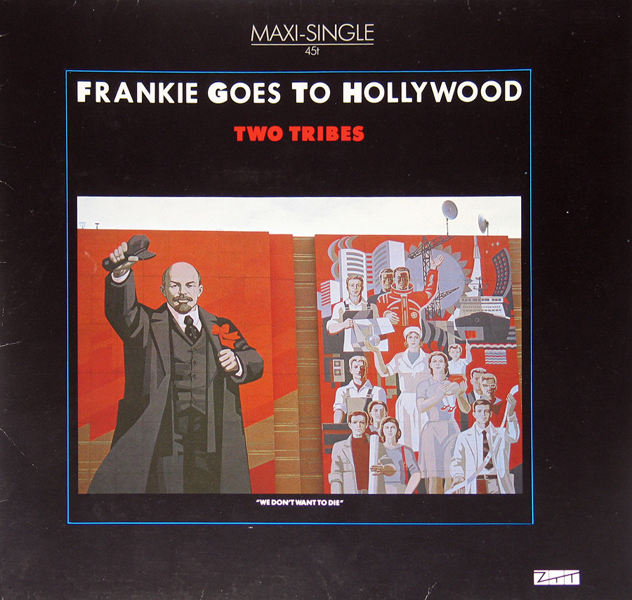 Front Cover Photo Of Frankie Goes To Hollywood - Two Tribes 12" VINYL EP