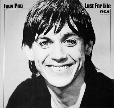 IGGY POP - Lust for Life album front cover vinyl record