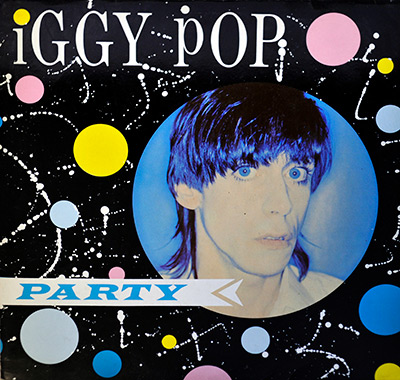 IGGY POP - Party album front cover vinyl record