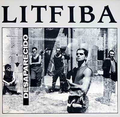 Thumbnail of LITFIBA - Desaparecido French Release  12" Vinyl LP Album front cover
