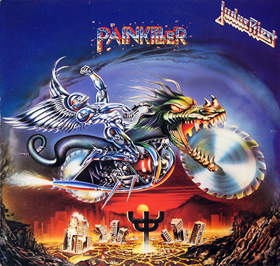 JUDAS PRIEST - Painkiller incl Booklet album front cover vinyl record