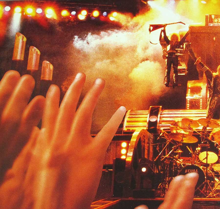 JUDAS PRIEST PRIEST LIVE! 2LP Gatefold Cover inner gatefold cover
