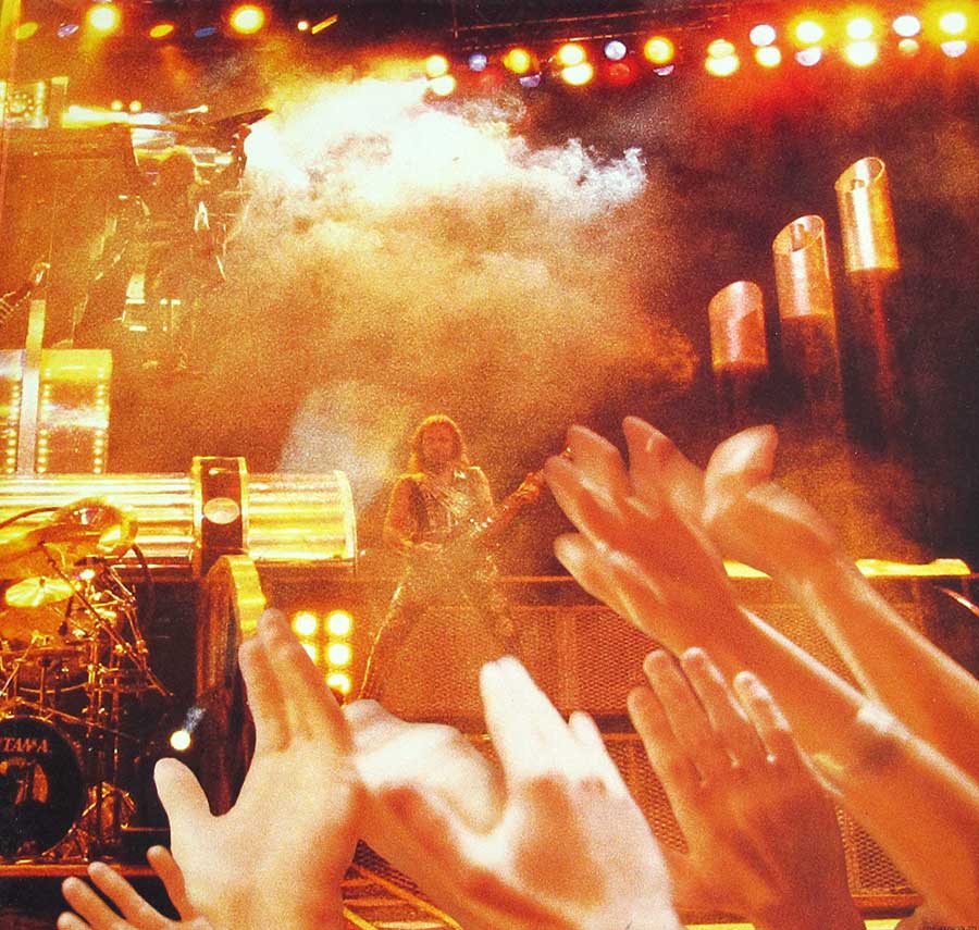 JUDAS PRIEST PRIEST LIVE! 2LP Gatefold Cover inner gatefold cover