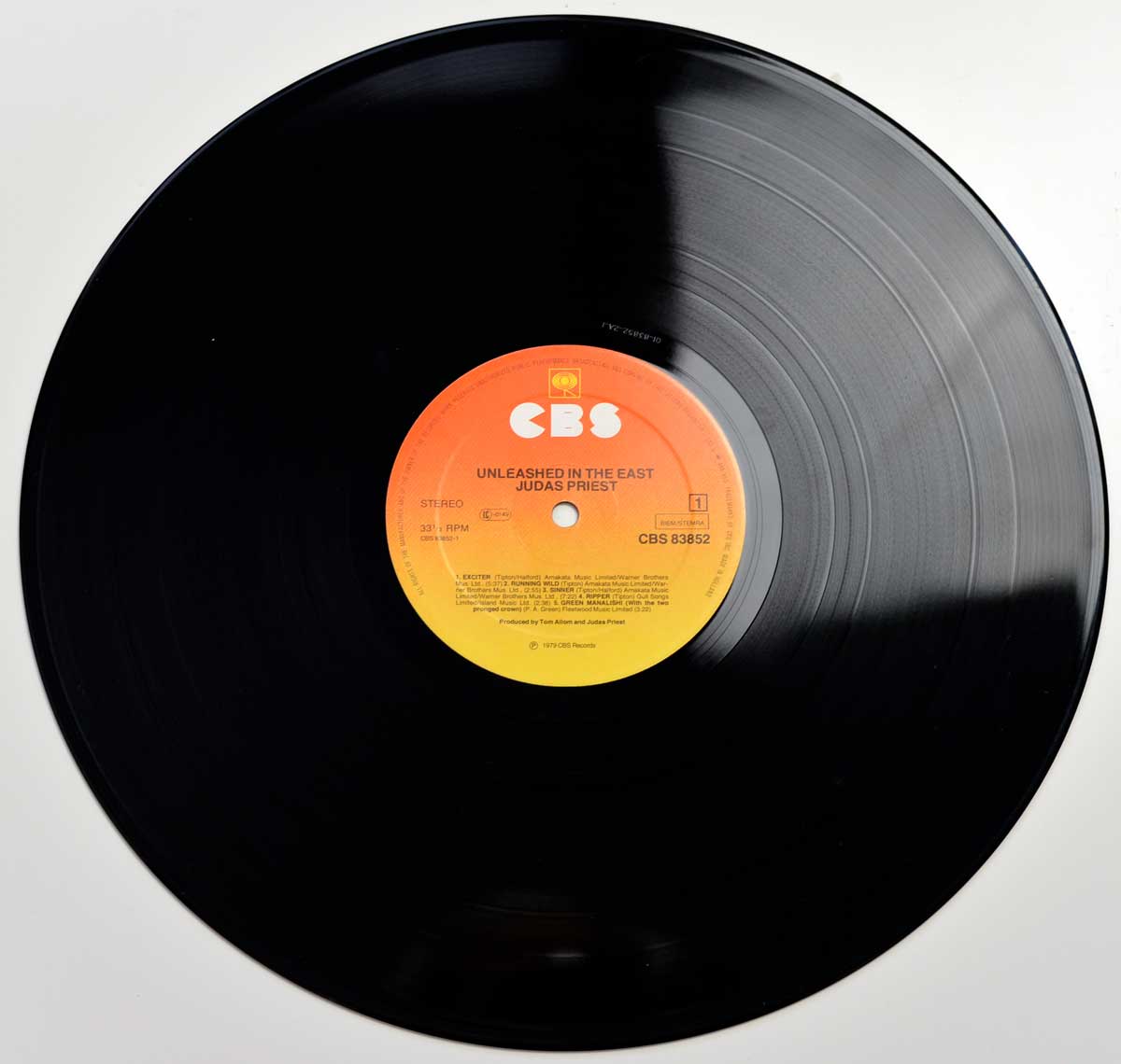 Photo of Side One: JUDAS PRIEST - Unleashed In The East 