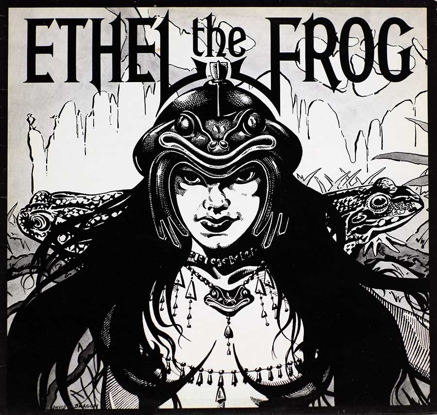 ETHEL THE FROG - Self-Titled 12" LP Vinyl Album front cover https://vinyl-records.nl