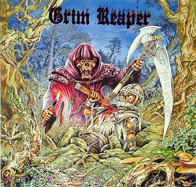 GRIM REAPER - Rock You to Hell album front cover vinyl LP album