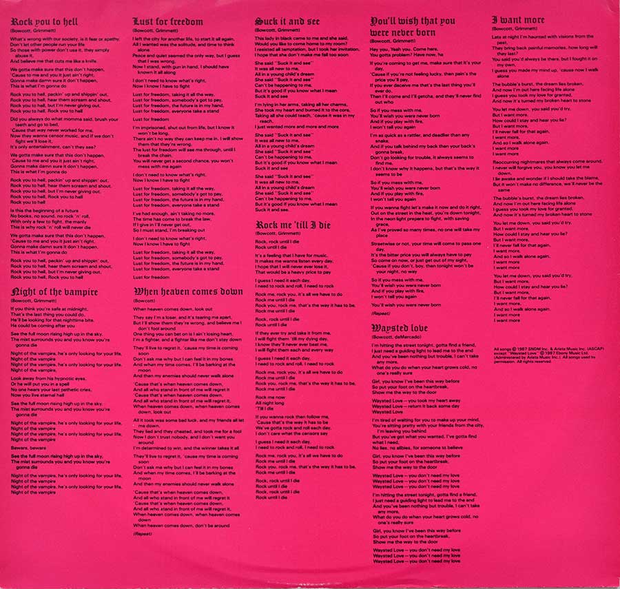 High Resolution Photo #13 GRIM REAPER - Rock You To Hell ( USA Release ) https://vinyl-records.nl 