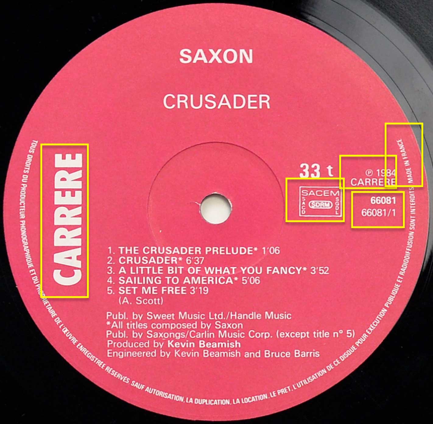 High Resolution Photo #20 SAXON - Crusader NWOBHM FOC