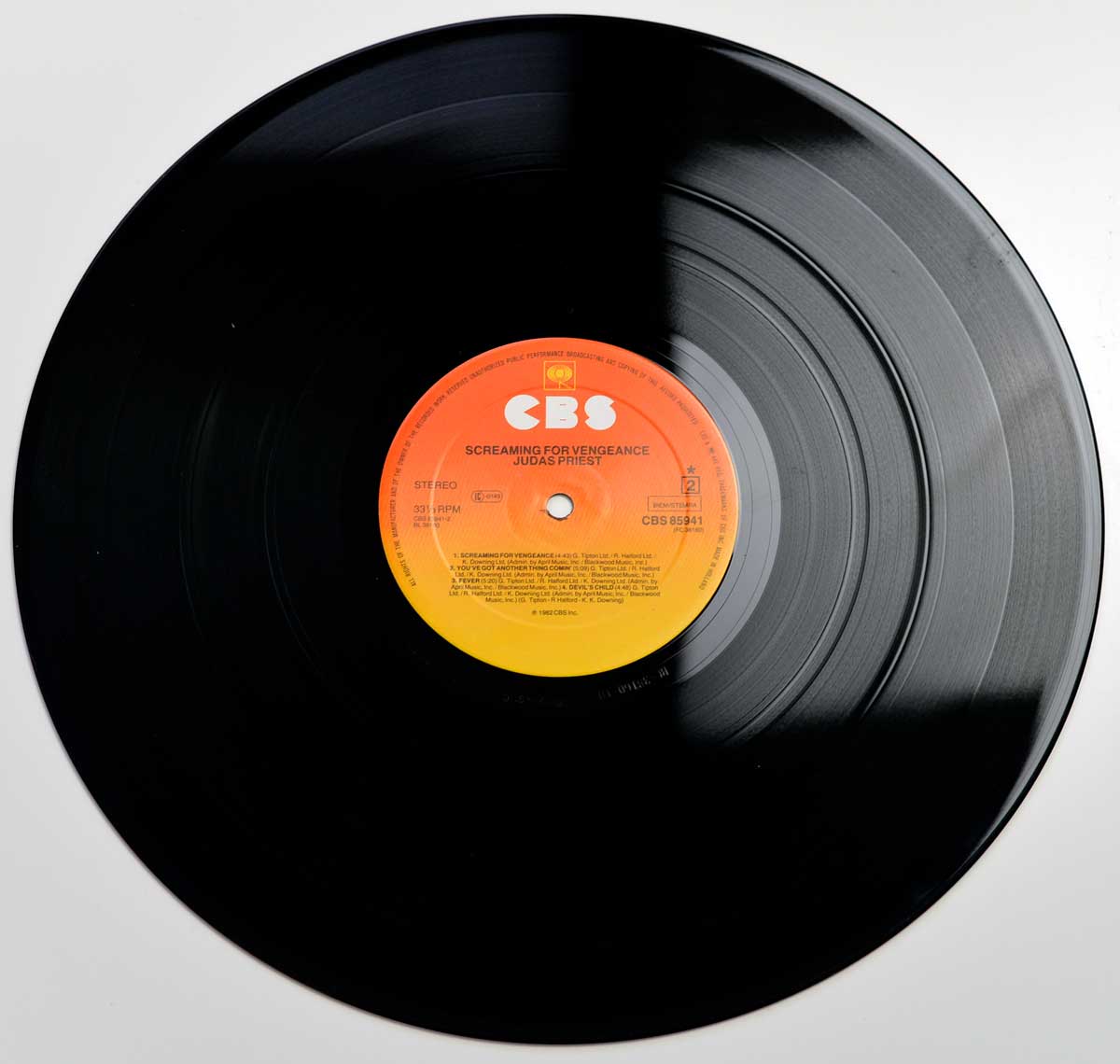 Photo of record 2   of JUDAS PRIEST - Screaming For Vengeance 