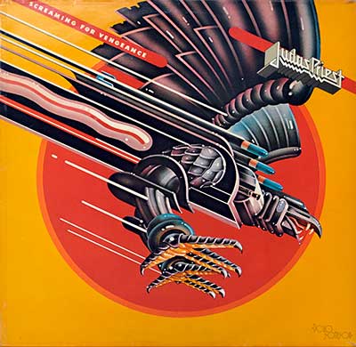 JUDAS PRIEST - Screaming for Vengeance album front cover vinyl record