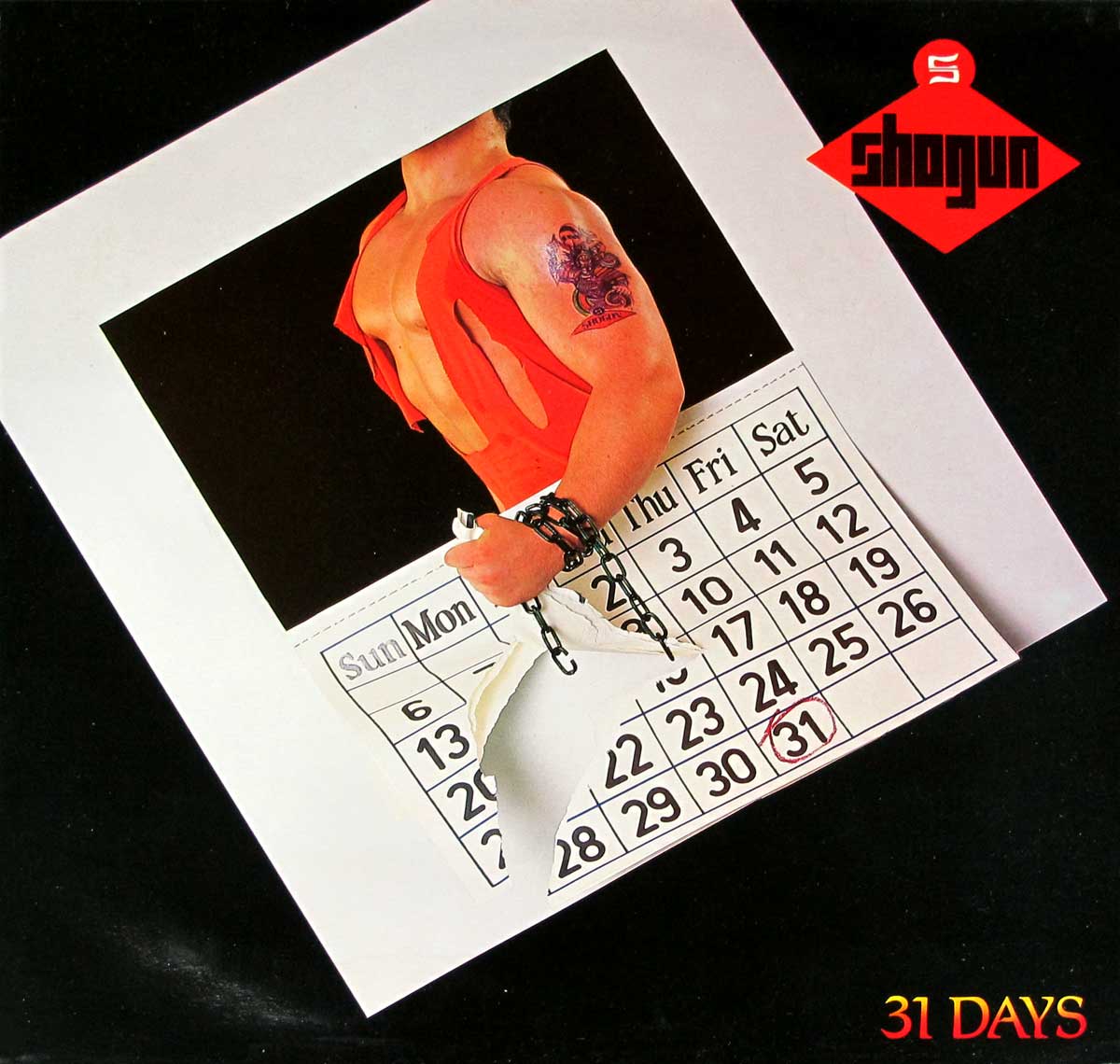 large album front cover photo of: SHOGUN 31 DAYS 