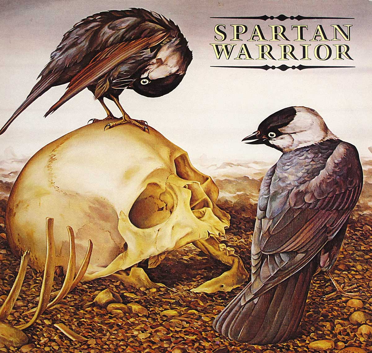large album front cover photo of: SPARTAN WARRIOR - S/T Self-Titled 