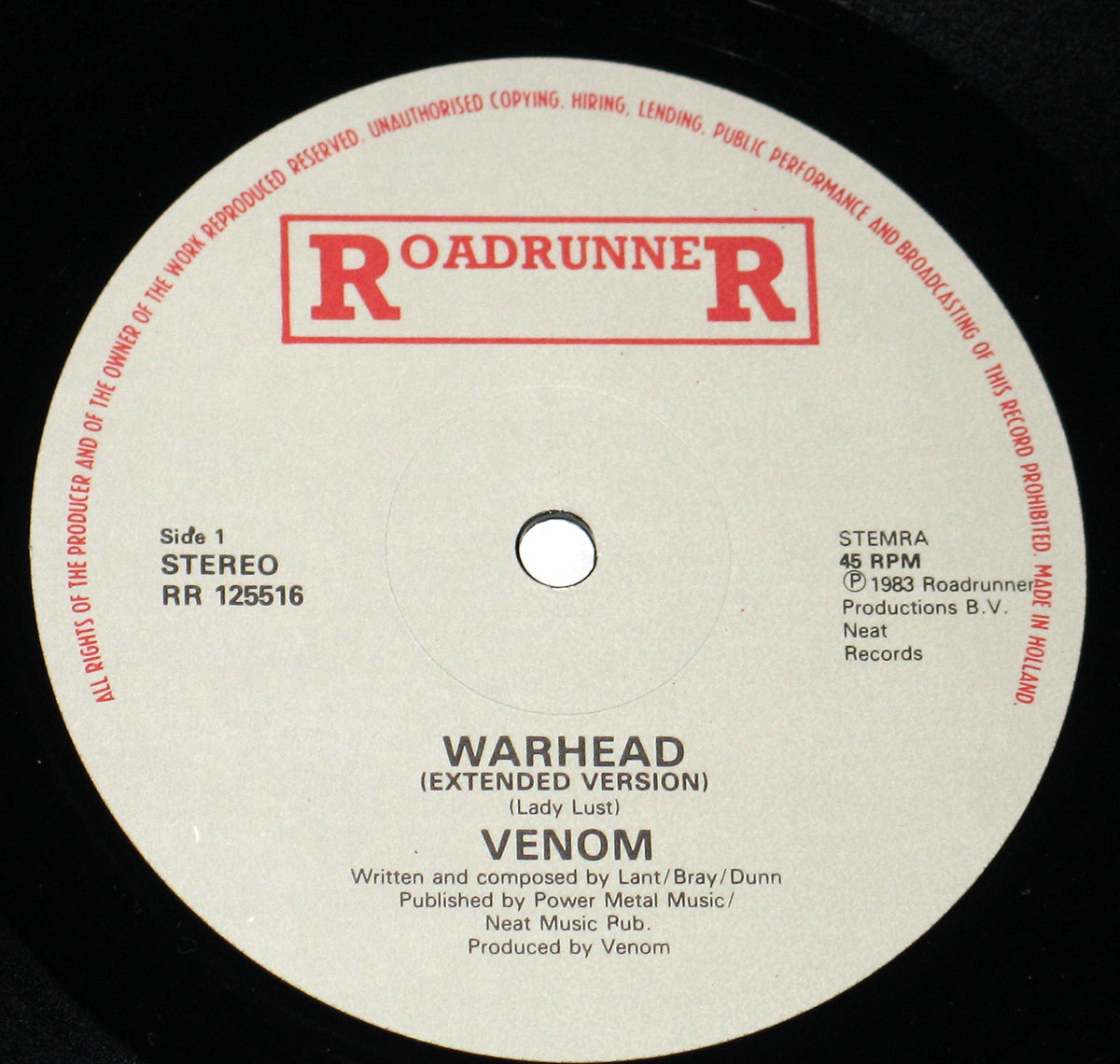 High Resolution Photos of venom warhead 