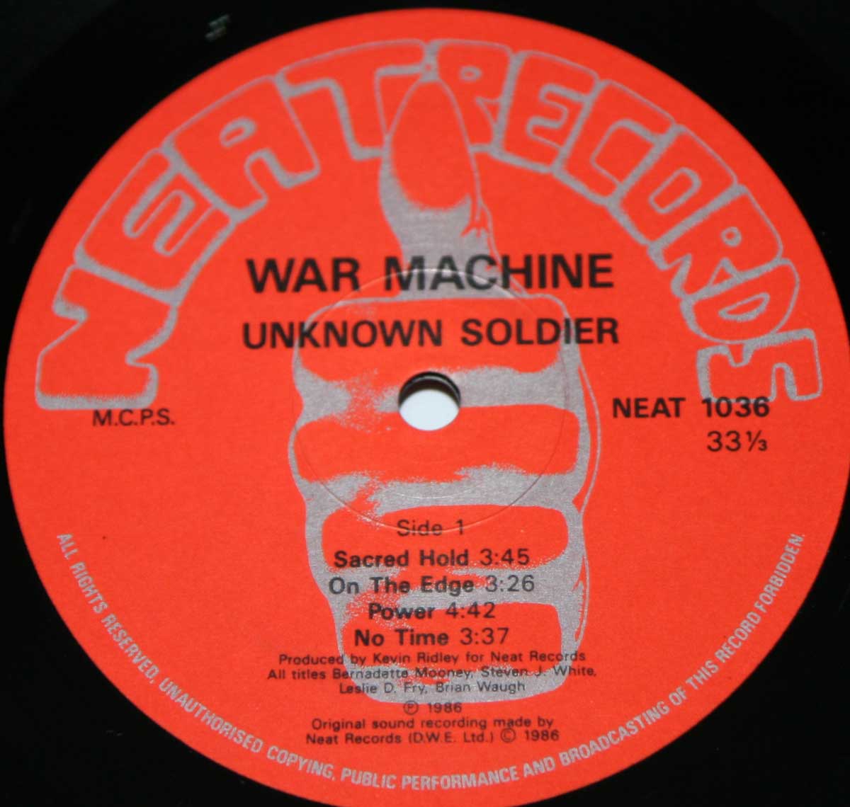 High Resolution Photo #2 WAR MACHINE Unknown Soldier 