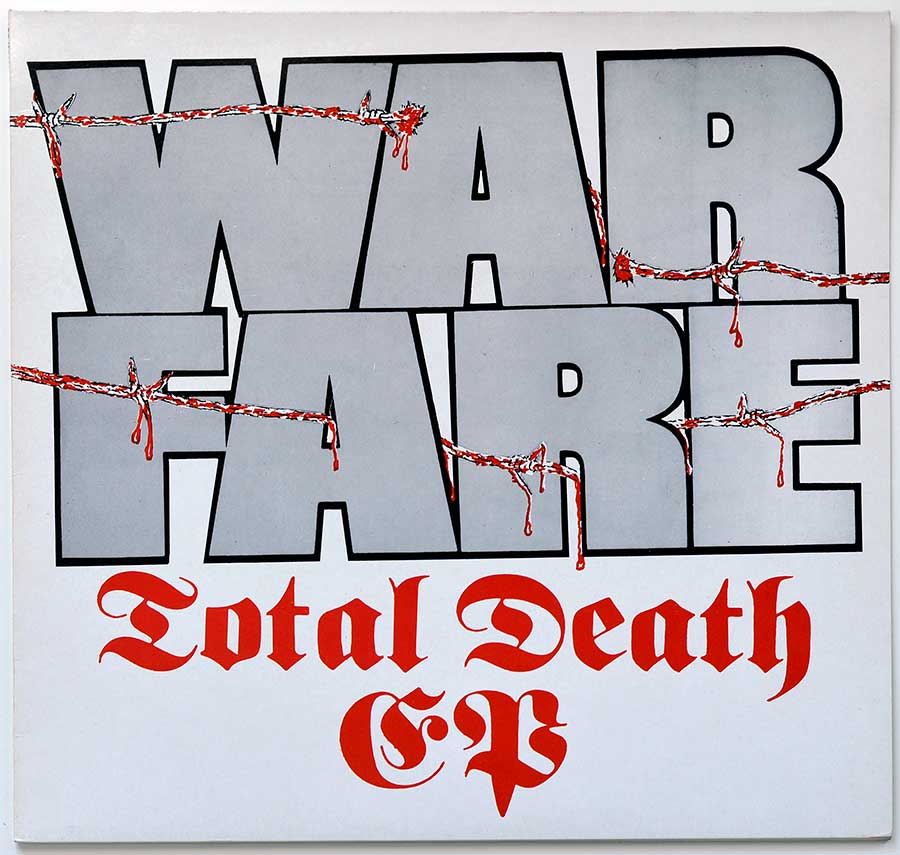 High Quality Photo of Album Front Cover  "WARFARE Total Death"