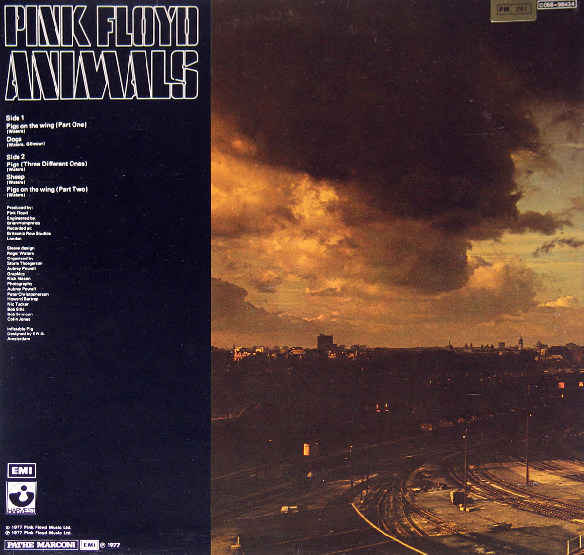 High Resolution Photo #2 Pink Floyd Animals France  