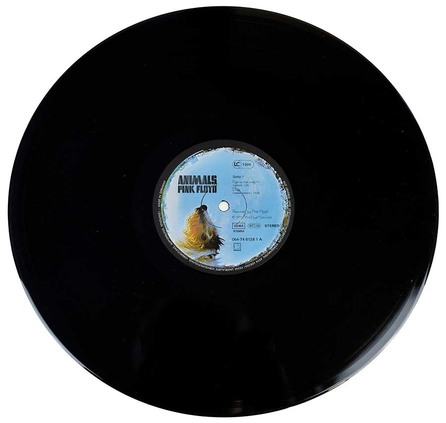 Photo of "PINK FLOYD - Animals" 12" LP Record - Side One: